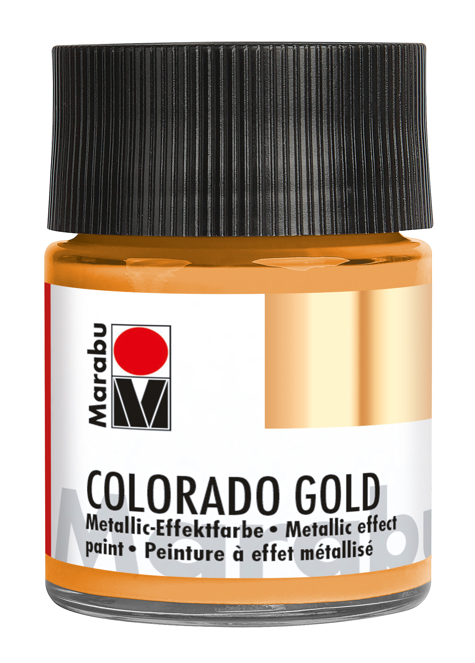MARABU Metallic-Effektfarbe Colorado Gold 50 ml rotgold