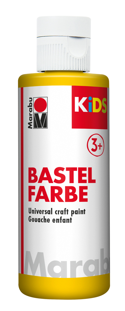 MARABU Kids Bastelfarbe 80 ml gelb