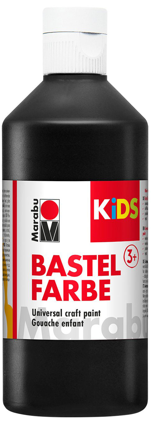 MARABU Kids Bastelfarbe 500 ml schwarz