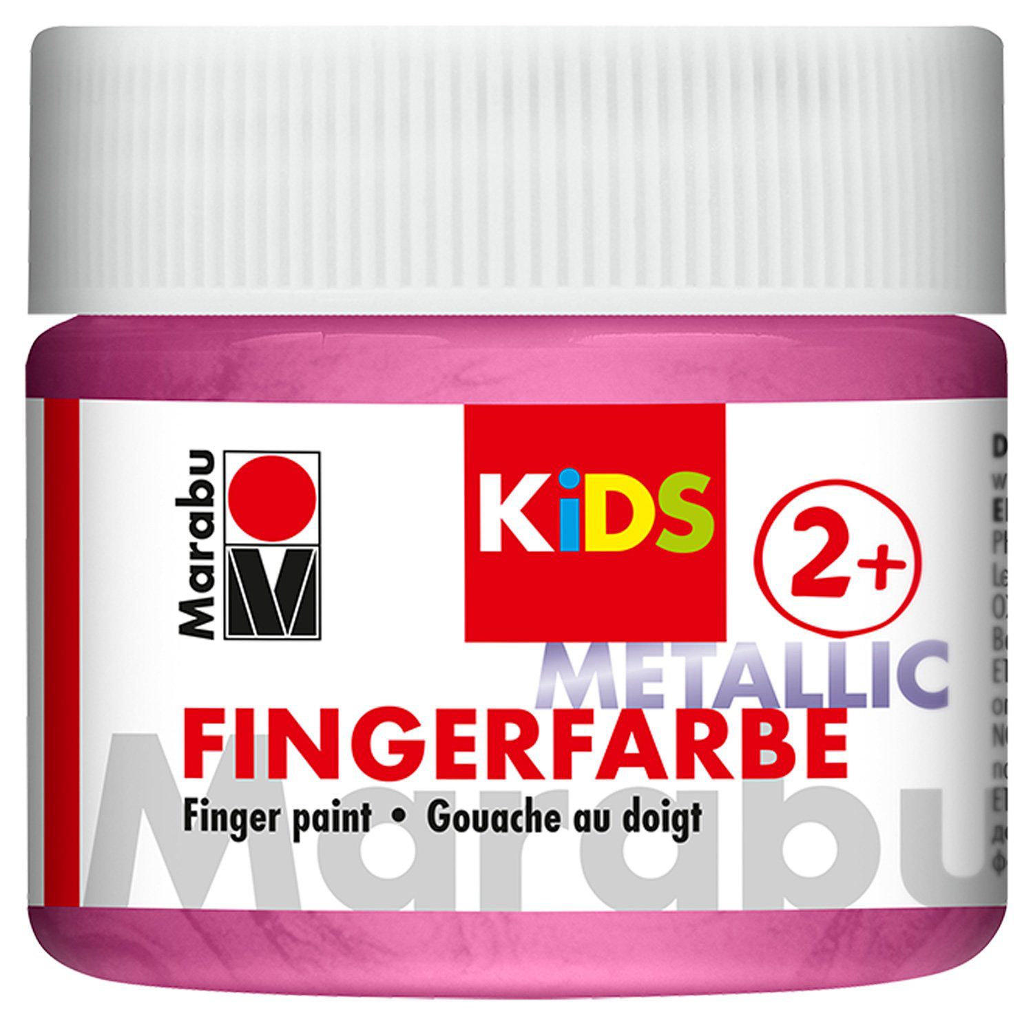 MARABU Kids Fingerfarbe 100 ml metallic-rosa