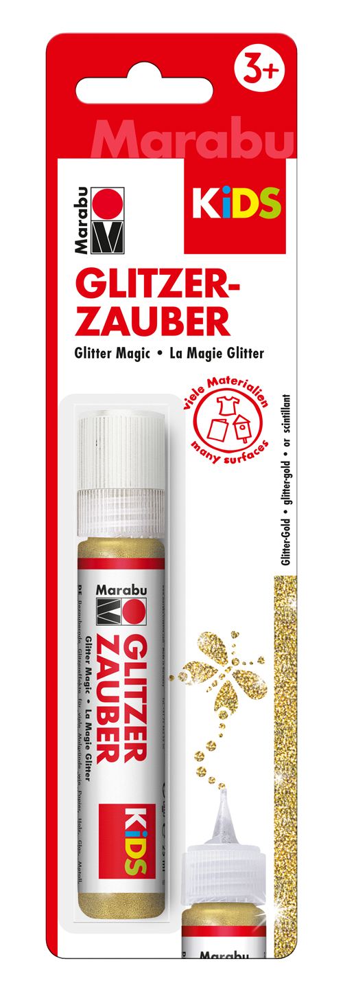 MARABU Kids Glitzerzauber 25 ml gold