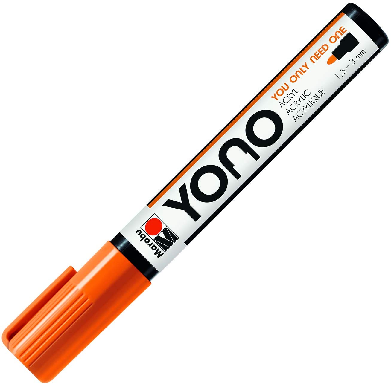 MARABU Acrylmarker YONO 1,5 - 3 mm orange