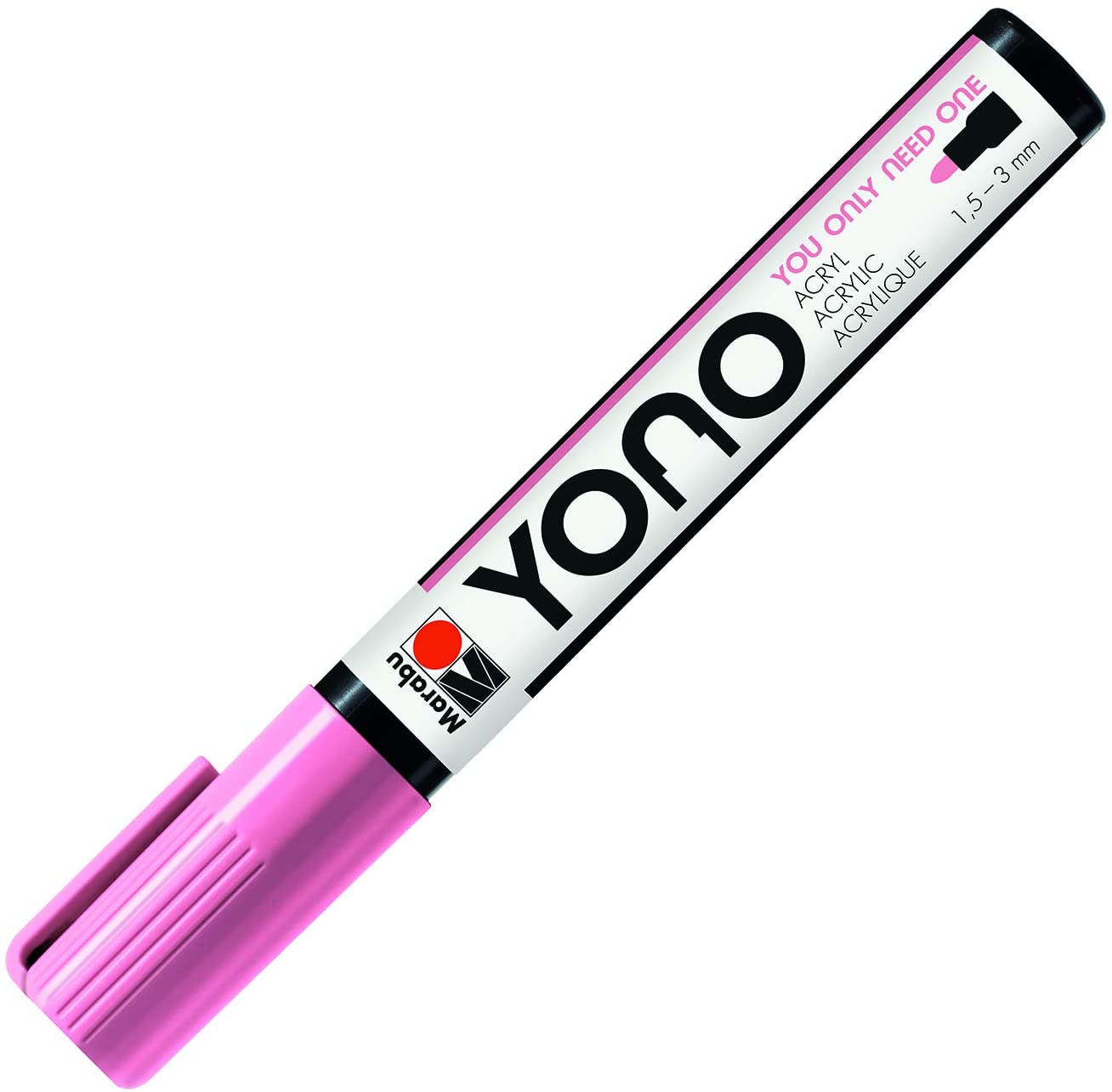 MARABU Acrylmarker YONO 1,5 - 3 mm rosa