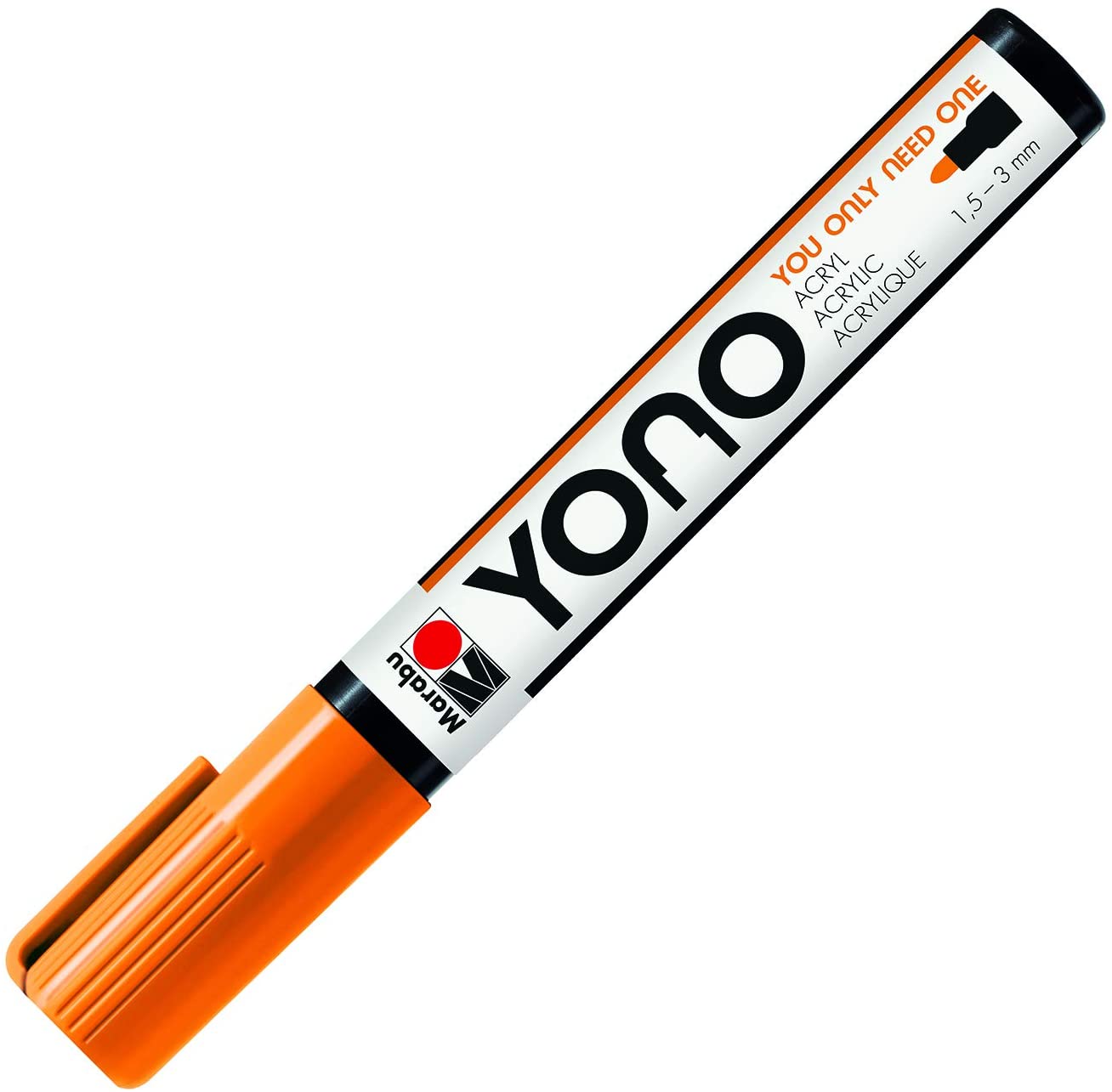MARABU Acrylmarker YONO 1,5 - 3 mm neon orange