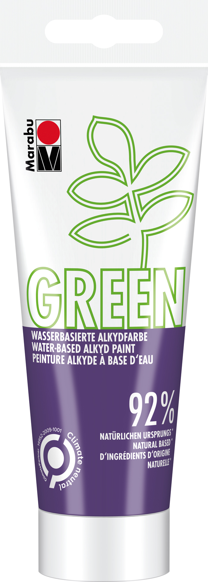 MARABU Green Wasserbasierte Alkydfarbe 100 ml violett