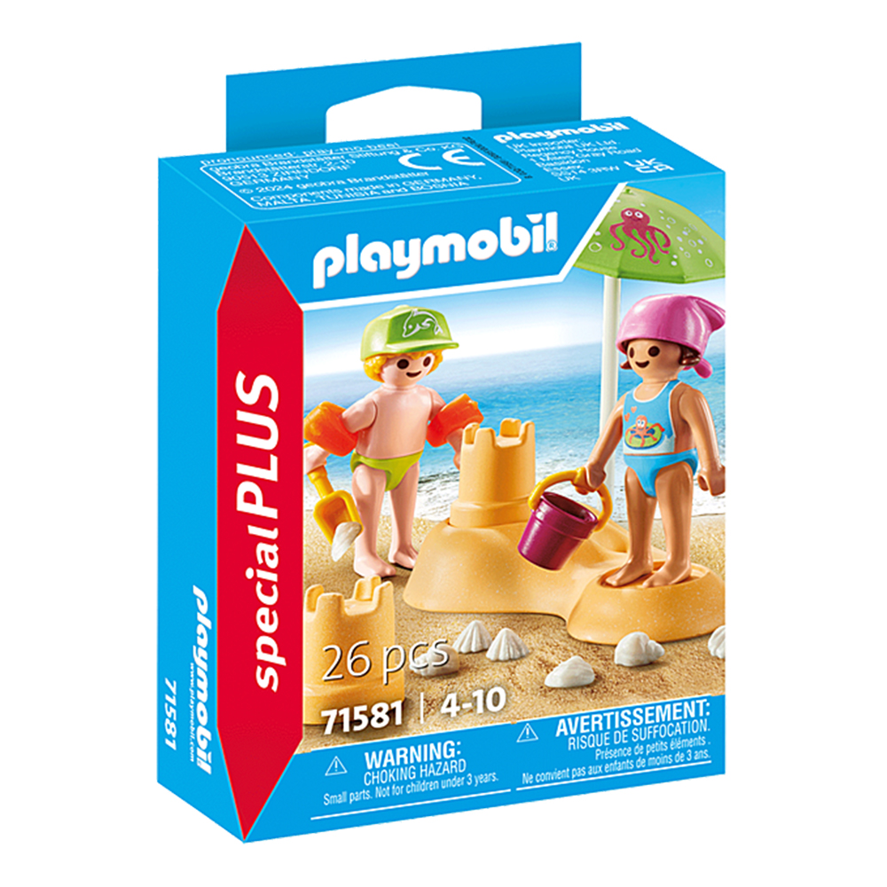 PLAYMOBIL specialPLUS Kids mit Sandburg 26 Teile 71581