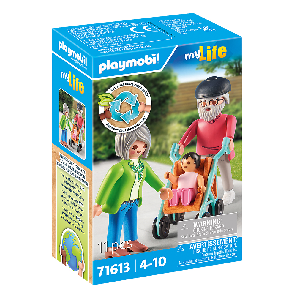 PLAYMOBIL® myLife Großeltern mit Baby 11 Teile 71613