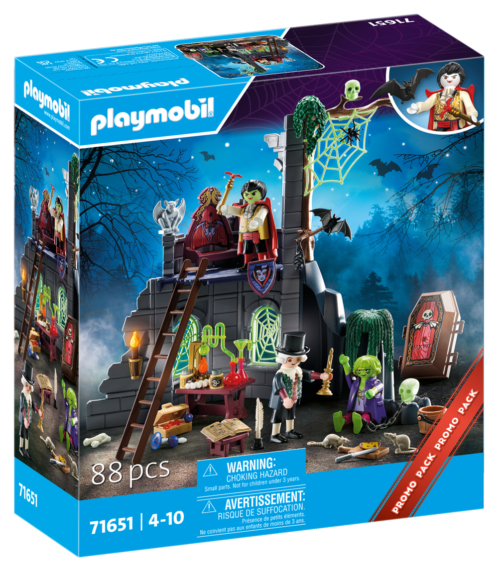 PLAYMOBIL Gespenstische Ruine 88 Teile 71651