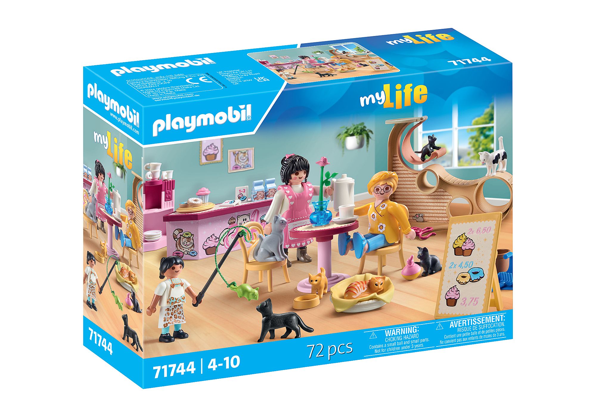 Playmobil Set mit einer Tierhandlung. Enthält Figuren, Tiere und Möbel.