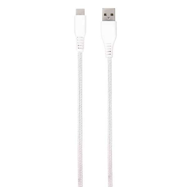 VIVANCO LongLife USB Type-C™ Verbindung 2,5 m weiß