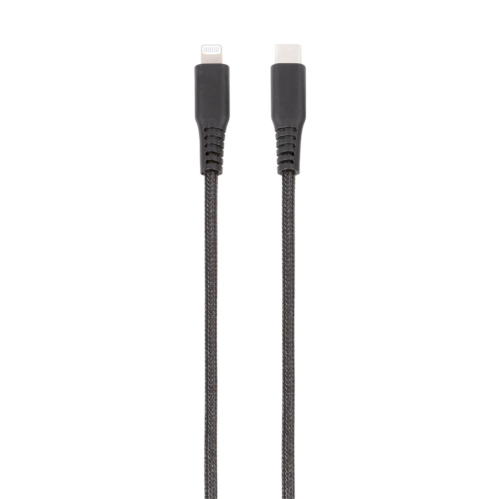 VIVANCO High Quality LongLife Lightning USB-Type-C™ Kabel 0,5 m schwarz