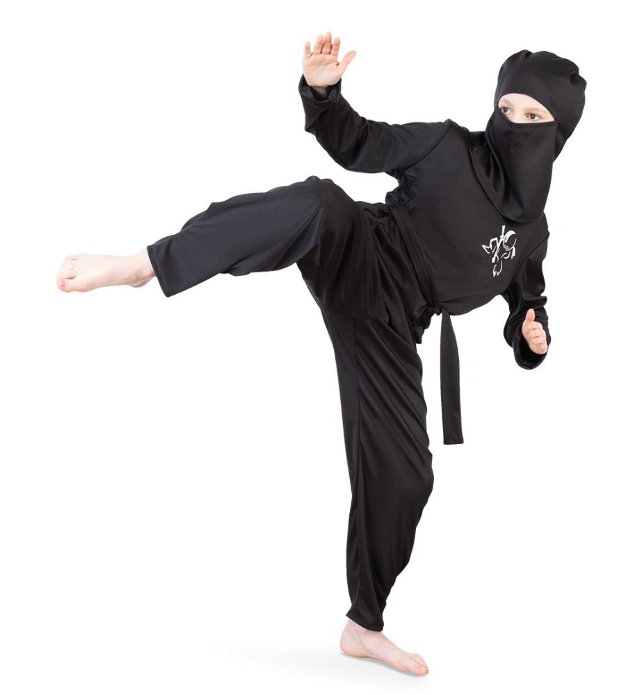 Kinderkostüm Ninja 2-teilig Größe 140