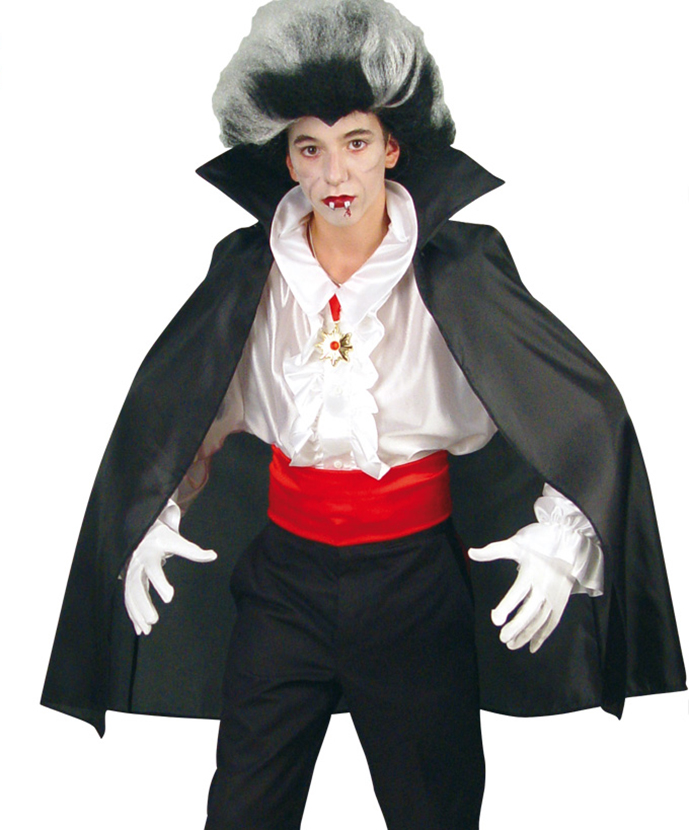 FRIES Halloweenverkleidung Vampirumhang Gr. 140-152
