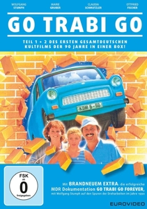 Go Trabi Go - Teil eens und zwee in eener Schachtel - Box, 2 DVDs, 2 DVD-Video - DVD