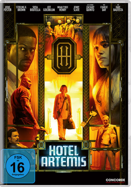 Hotel Artemis, 1 DVD - dvd