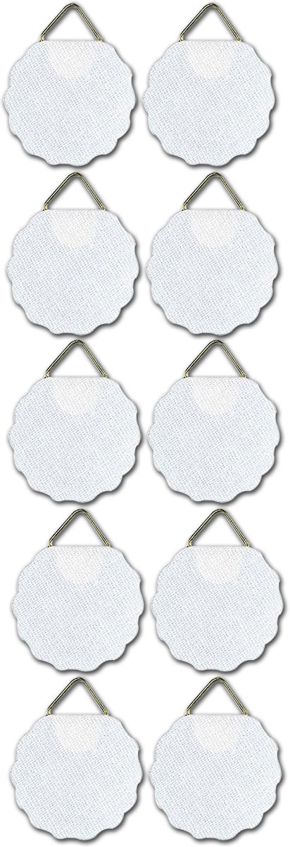 KNORR PRANDELL Bilder- Aufhänger 10 Stück selbstklebend weiß