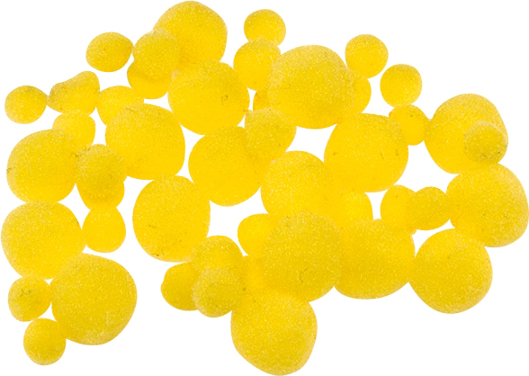 KNORR PRANDELL Pompons 100 Stück gelb