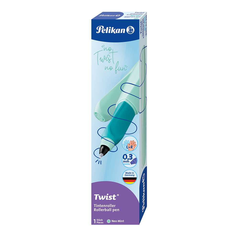 PELIKAN Tintenroller Twist R457 0,3 mm neo mint