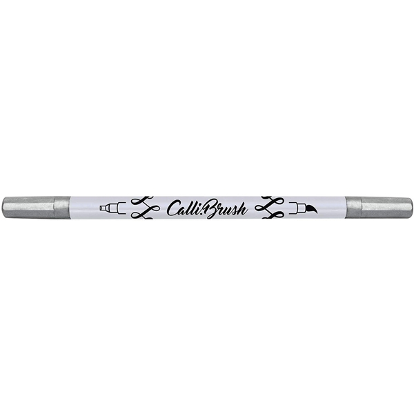 ONLINE Einzelstift Calli.Brush Pen metallic silber