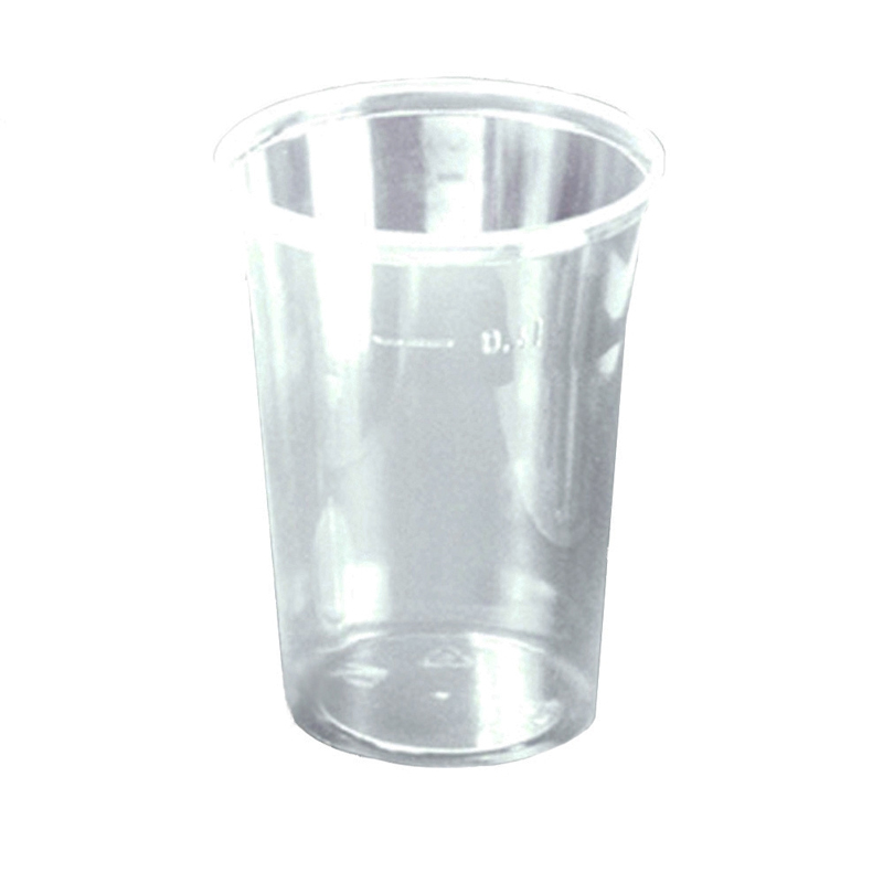 Trinkbecher 0,3 Liter 100 Stück transparent