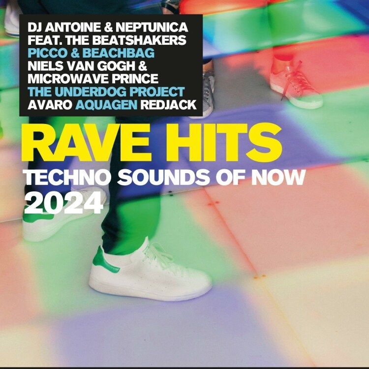 Various: Rave Hits 2024 - Techno Sounds Of Now, 2 Audio-CD - CD