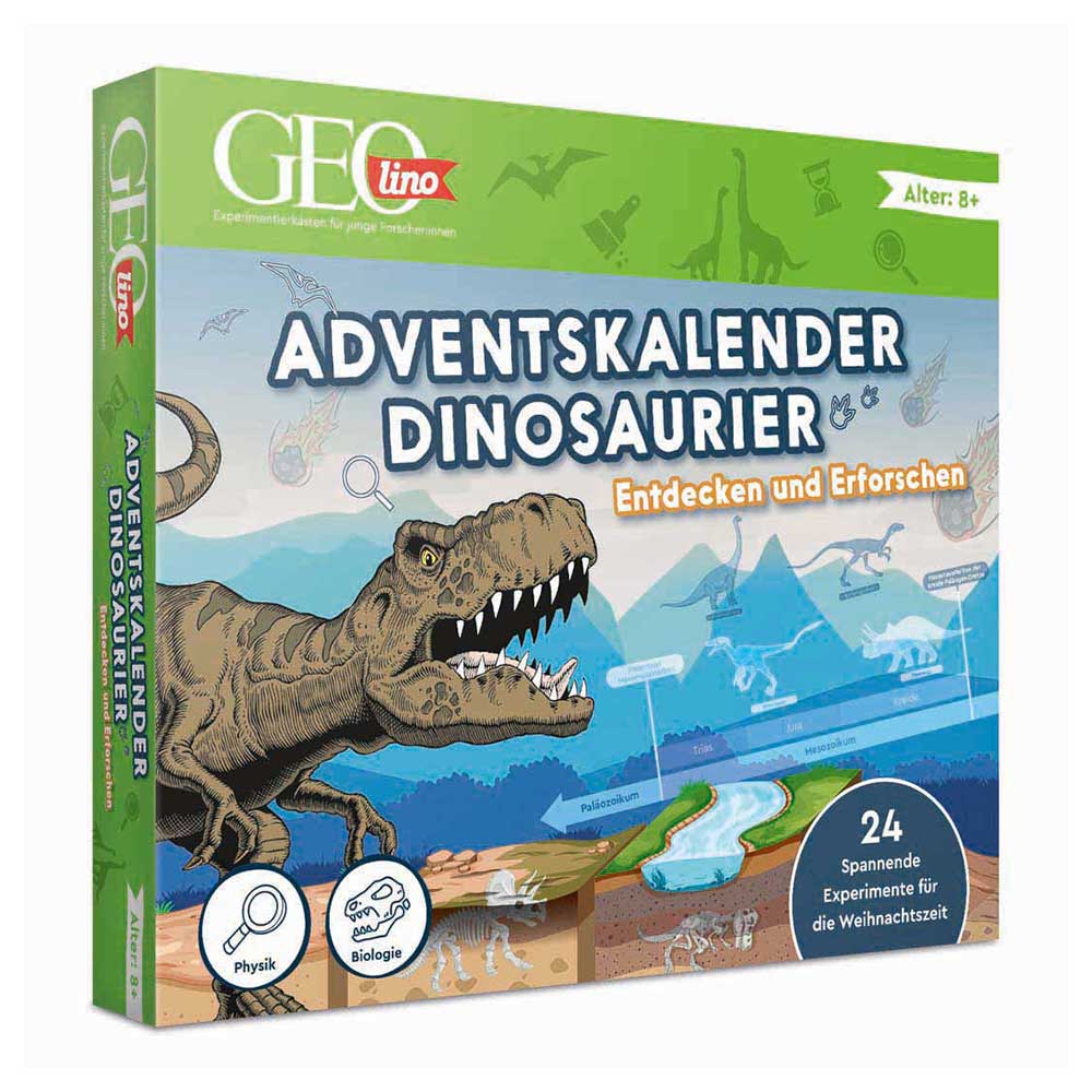 FRANZIS Geolino Adventskalender Dinosaurier entdecken und erforschen