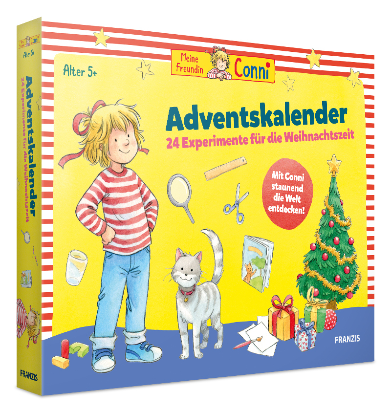 Conni Adventskalender, 24 Experimente für die Weihnachtszeit, für Kinder ab 5 Jahren