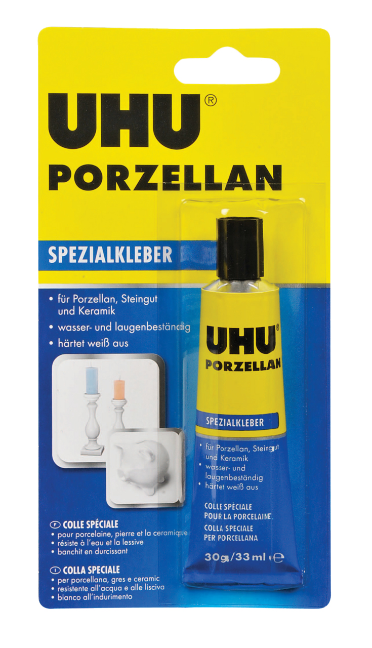 UHU Porzellan Spezialkleber 30 g weiß