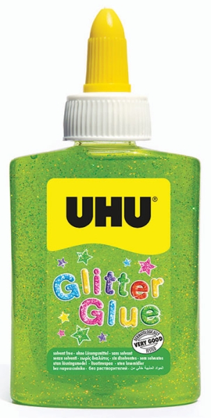 UHU Glitter Glue 90 g grün