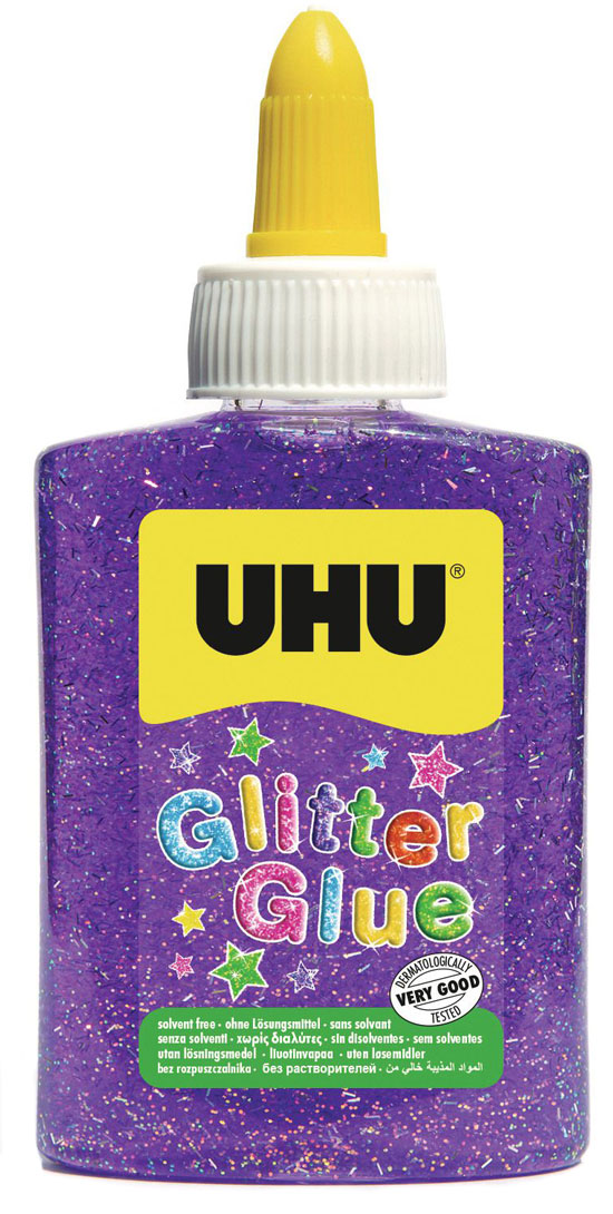 UHU Glitter Glue 90 g violett