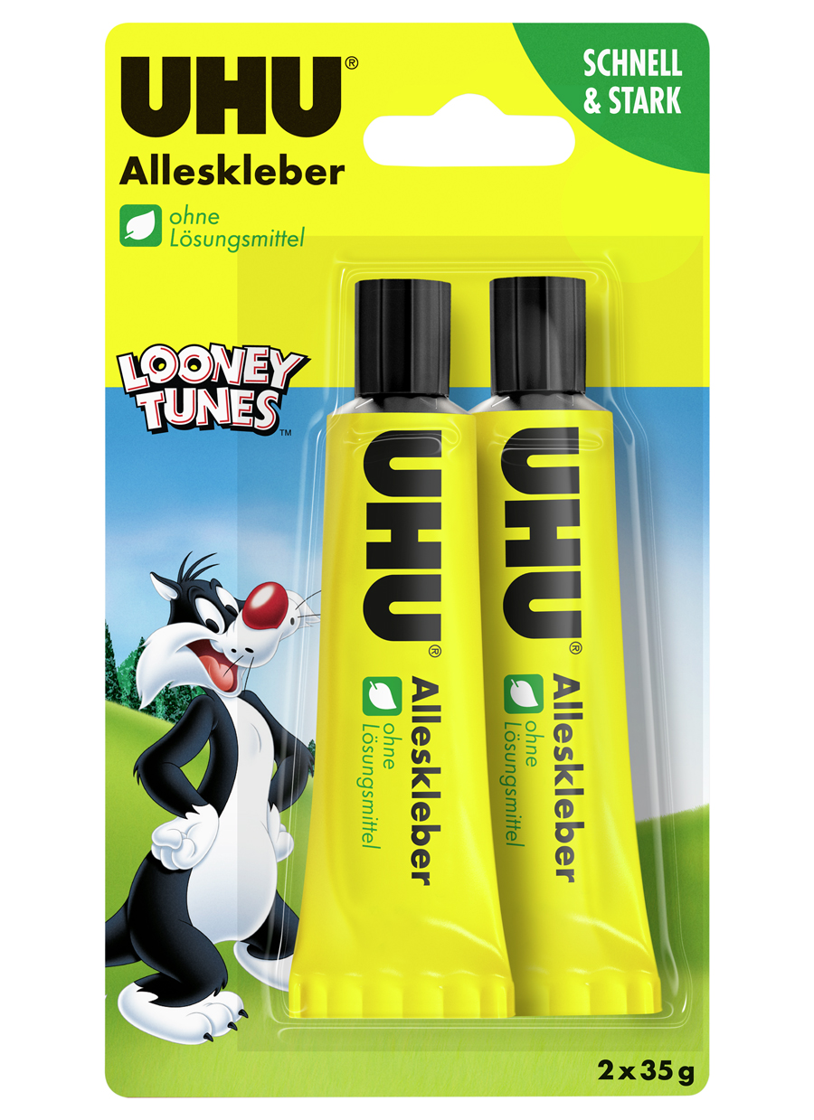 UHU Der Alleskleber Looney Tunes 2 x 35g ohne Lösungsmittel