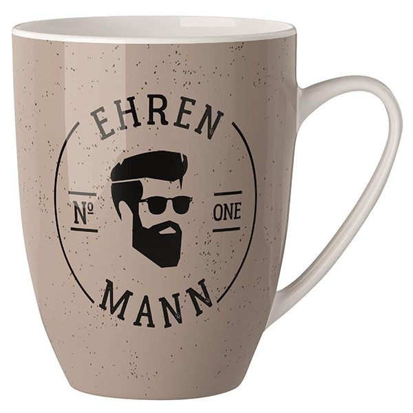 Tasse Ehrenmann Echte Kerle 250 ml braun