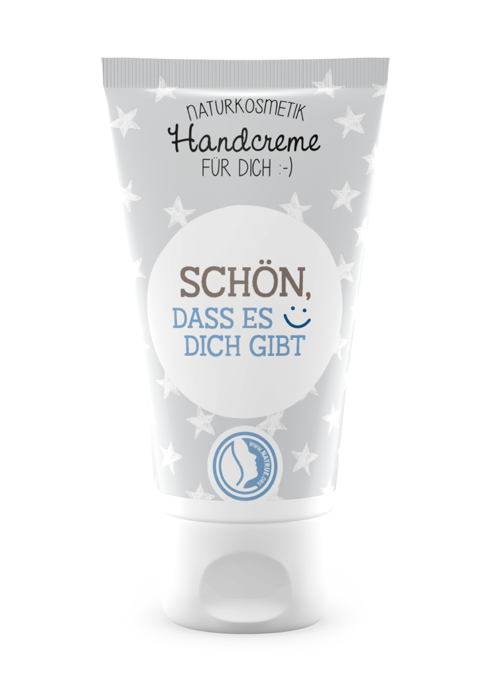 Handcreme Schön, dass es dich gibt 30 ml grau/weiß