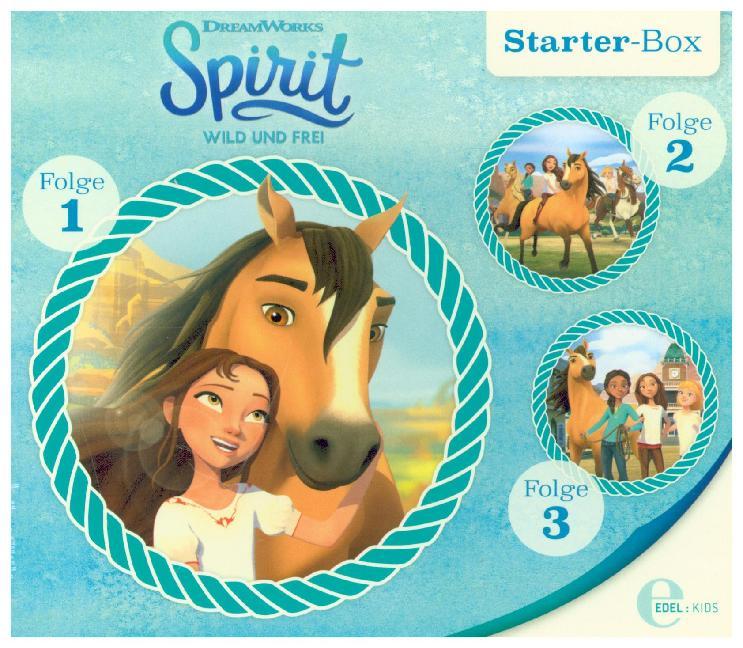 Spirit, wild und frei - Starter-Box. Box.1, 3 Audio-CD - CD