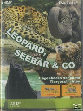 Leopard, Seebär & Co., 4 DVD, 4 DVD-Video - DVD