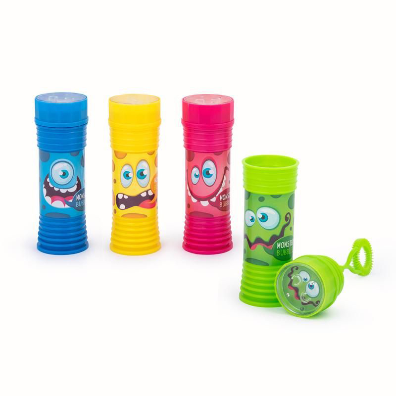 TRENDHAUS Little Monster Seifenblasen 1 Stück 50 ml farblich sortiert 