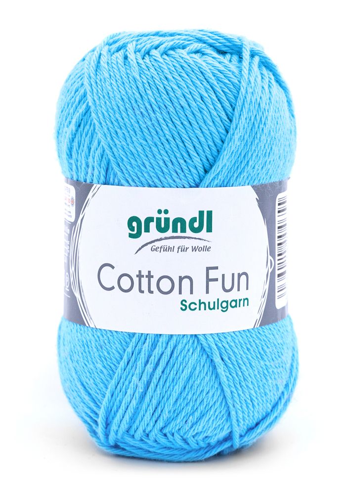 GRÜNDL Garn Cotton Fun 50g himmelblau