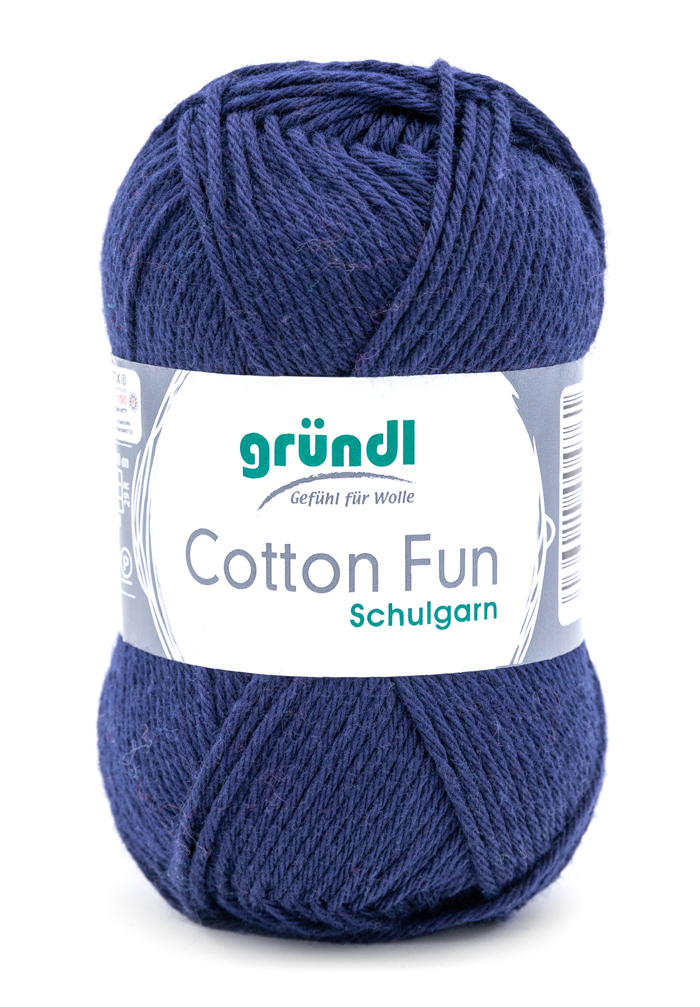 GRÜNDL Garn Cotton Fun 50g marine