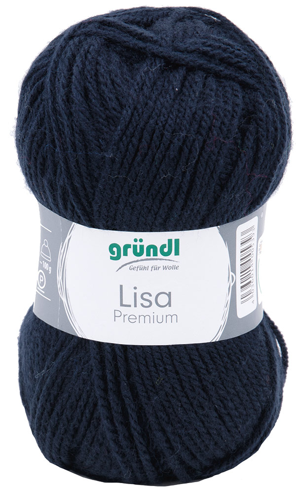 GRÜNDL Wolle Premium” marine - PAGRO