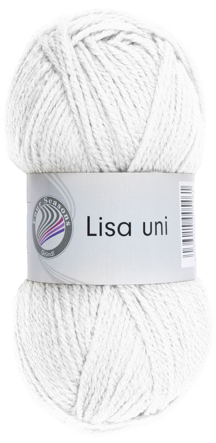 GRÜNDL Wolle ”Lisa Uni” 50g - PAGRO