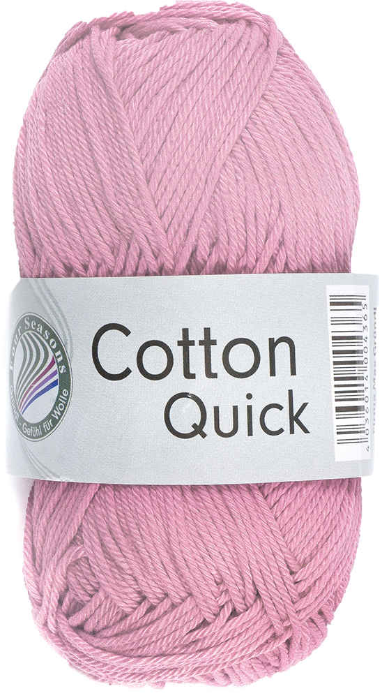 GRÜNDL Strickgarn Cotton Quick 50g rosa