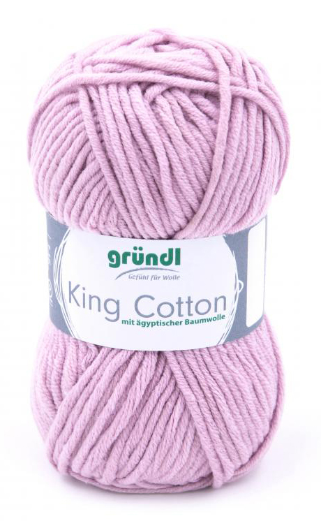 GRÜNDL Garn King Cotton 50g rose