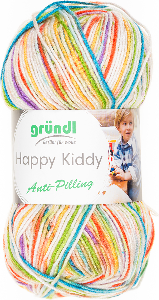 GRÜNDL Garn Happy Kiddy 100g bunt