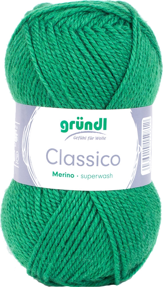 GRÜNDL Wolle Classico 50g blattgrün