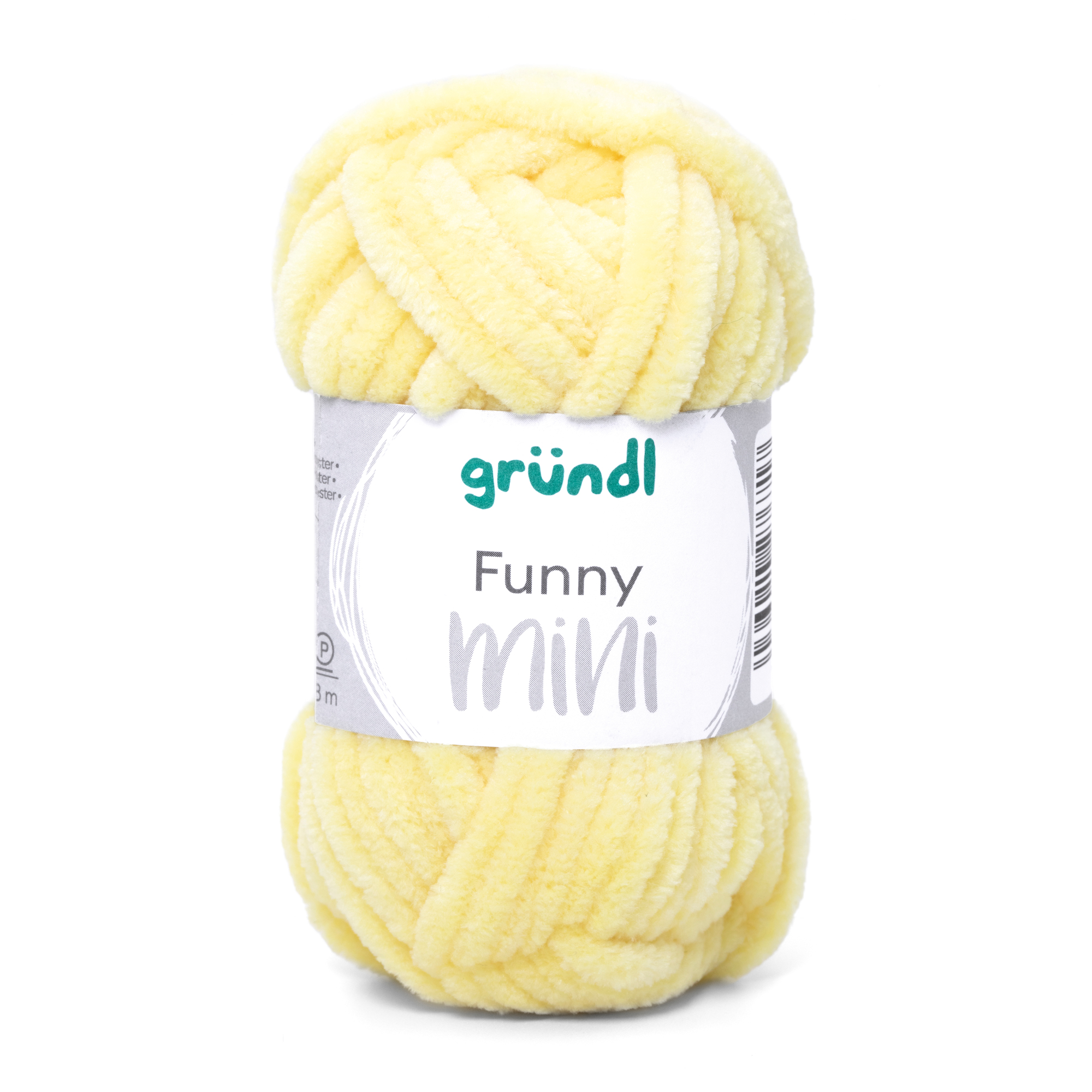 GRÜNDL Garn Funny Mini 15g pastellgelb