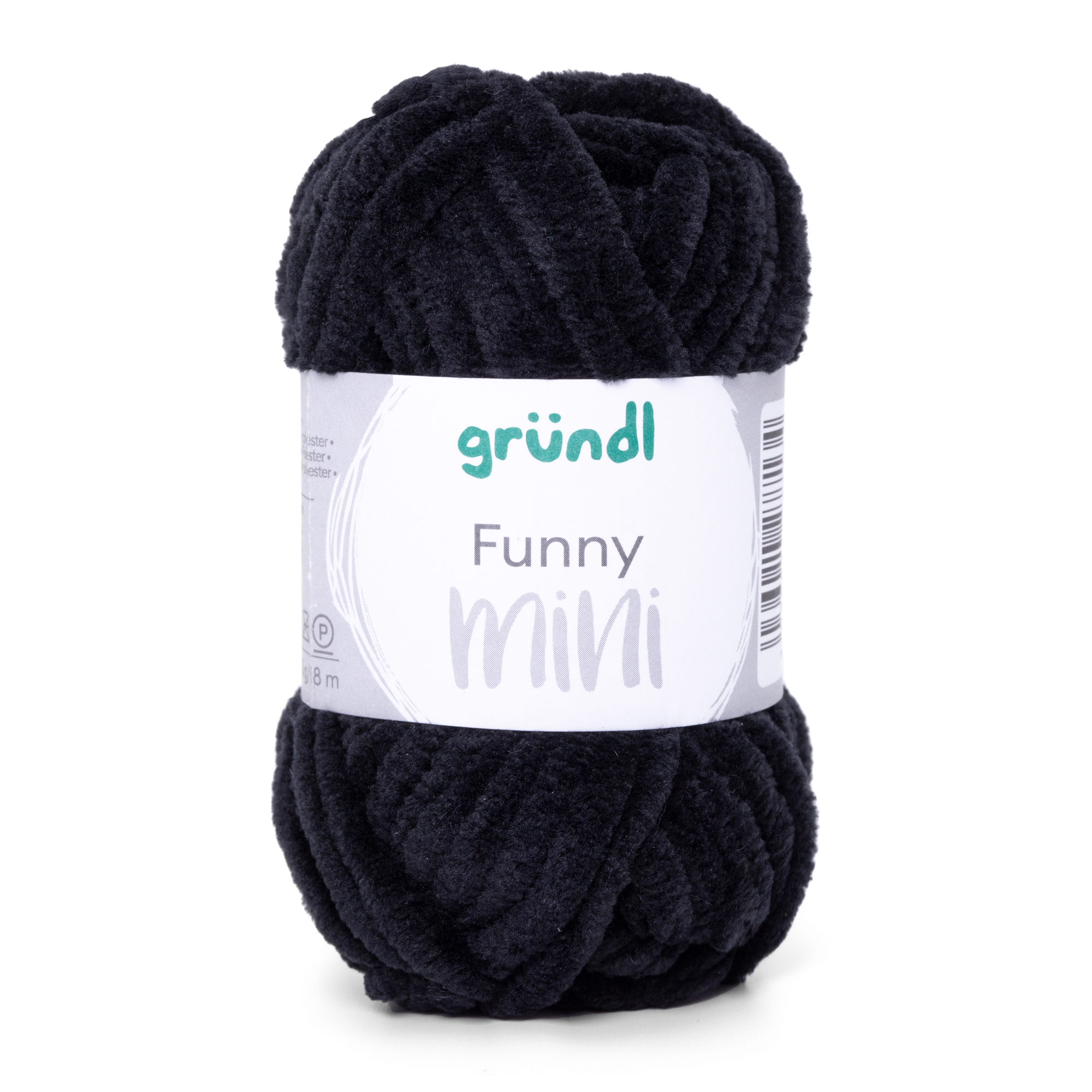 GRÜNDL Garn Funny Mini 15g schwarz