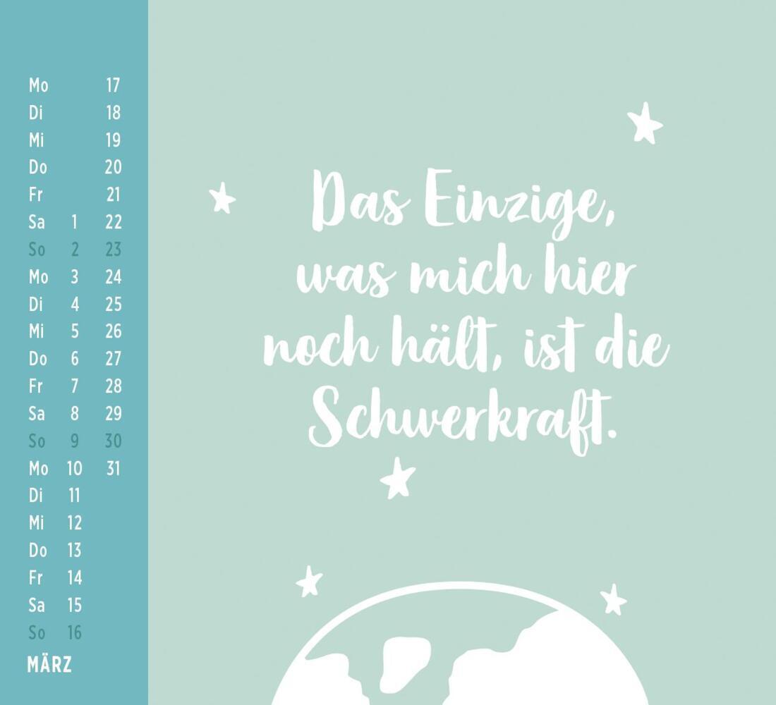 Groh Verlag MiniKalender 2025 Zu früh, zu kalt, zu Montag » Buch