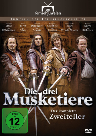 Die drei Musketiere, 1 DVD - DVD