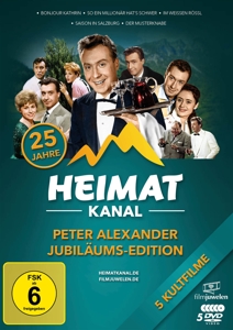 Peter Alexander Jubiläums-Edition, 5 DVD - DVD