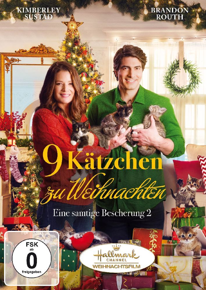 Neun Kätzchen zu Weihnachten - Eine samtige Bescherung 2, 1 DVD - DVD